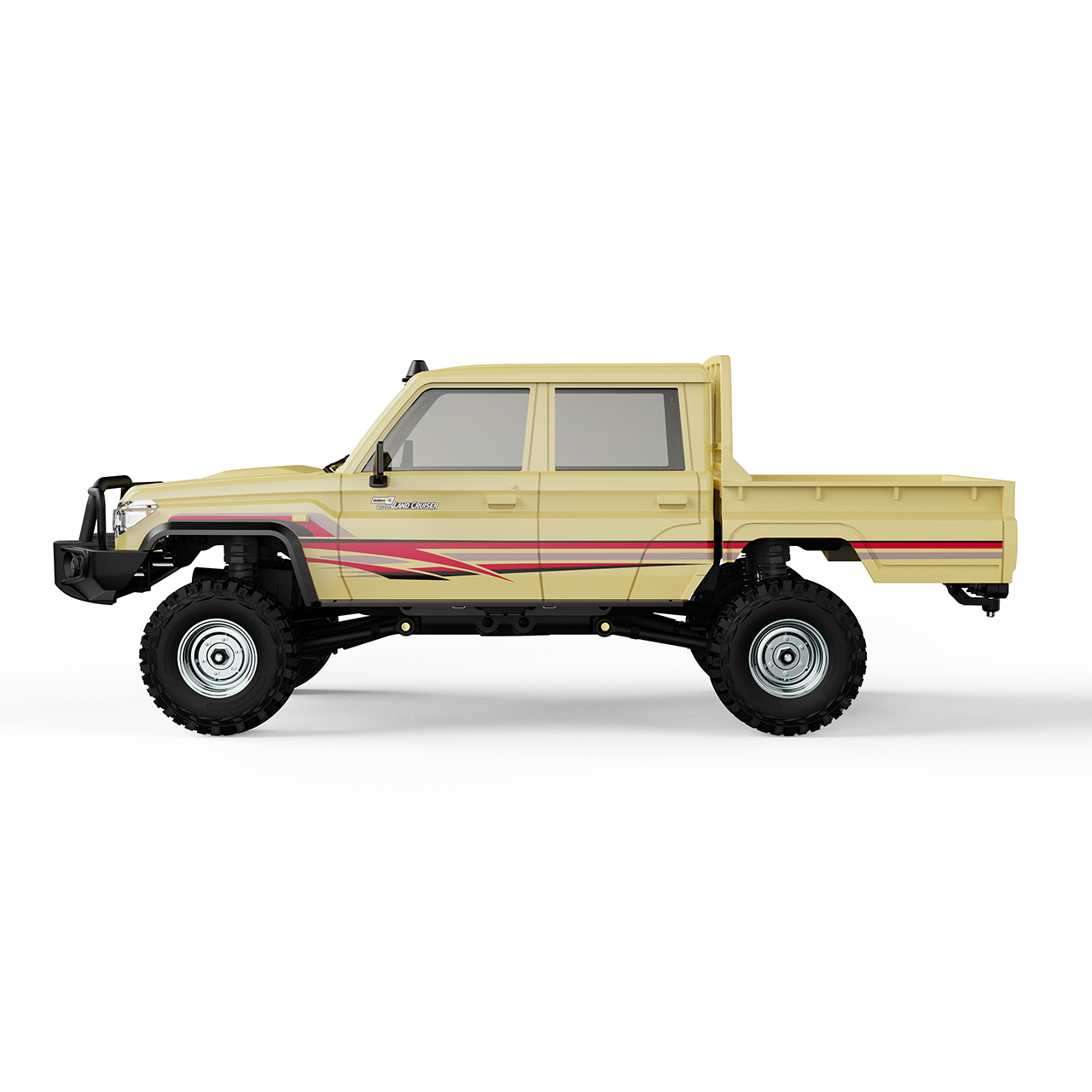 UDI RC Toyota Land Criuser Off-Road Scale Crawler 1/18 Beige - Abbildung 3