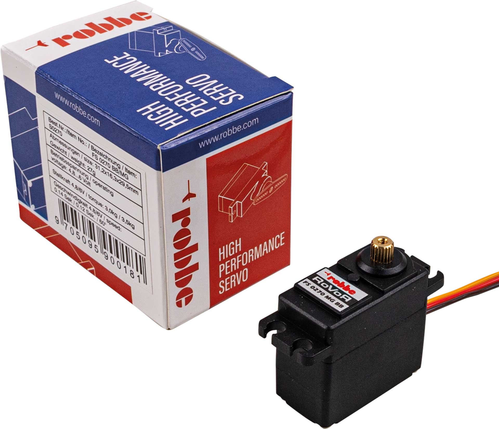 Robbe ROVOR SERVO FS 0270 MG BB S0270