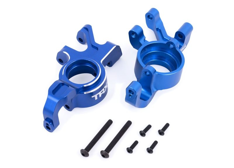 Traxxas Lenkhebel l/r Alu blau XRT, X-Maxx 7836-BLUE