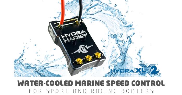 Castle Hydra XLX2, 3-8S, 20A BEC, ESC Marine 010-0173-00