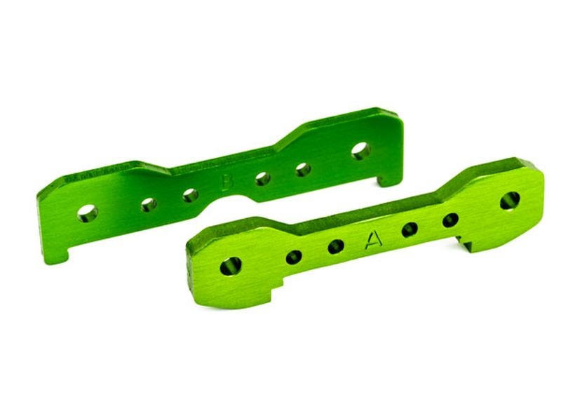 Traxxas Tie-Bars vorn 6061-T6 Alu grün eloxiert 9527G