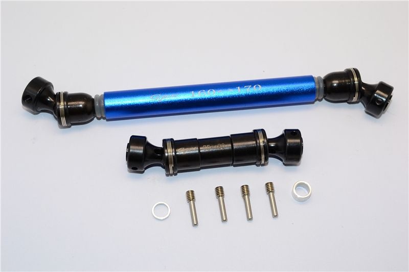GPM Alu Antriebswelle v/h blau Traxxas 1/10 E-Revo Alt & 2.0