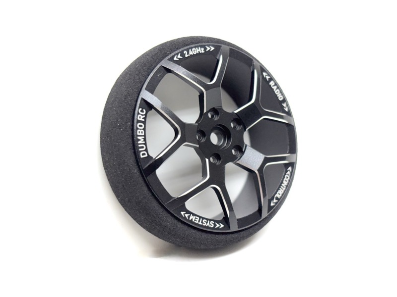 Absima Aluminium Moosgummi-Lenkrad f. CR10P 2020037