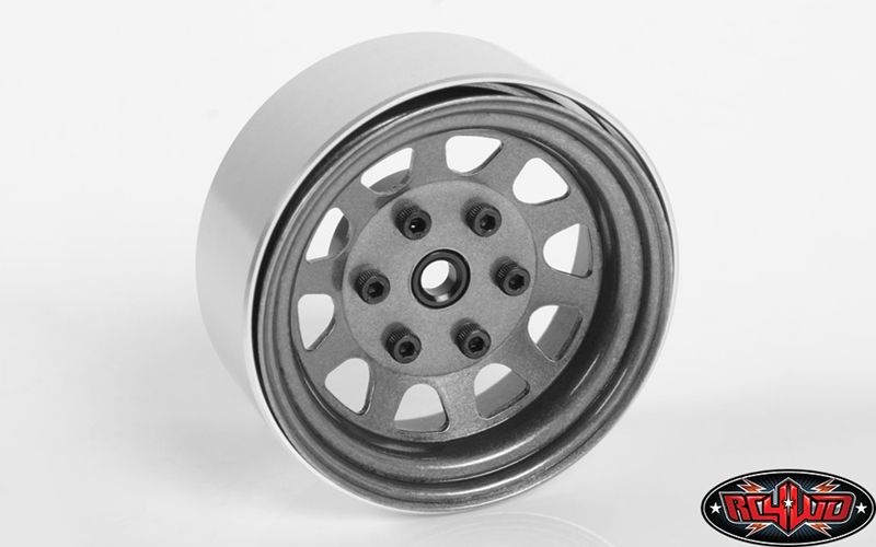 Stamped Steel 1.7 Beadlock Wagon Wheels (Clear) Z-W0272