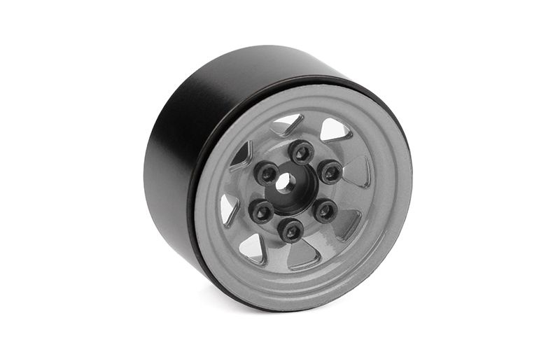 RC4WD Stamped Steel 1.0 Stock Beadlock Wheels (Plain) Z-W0345