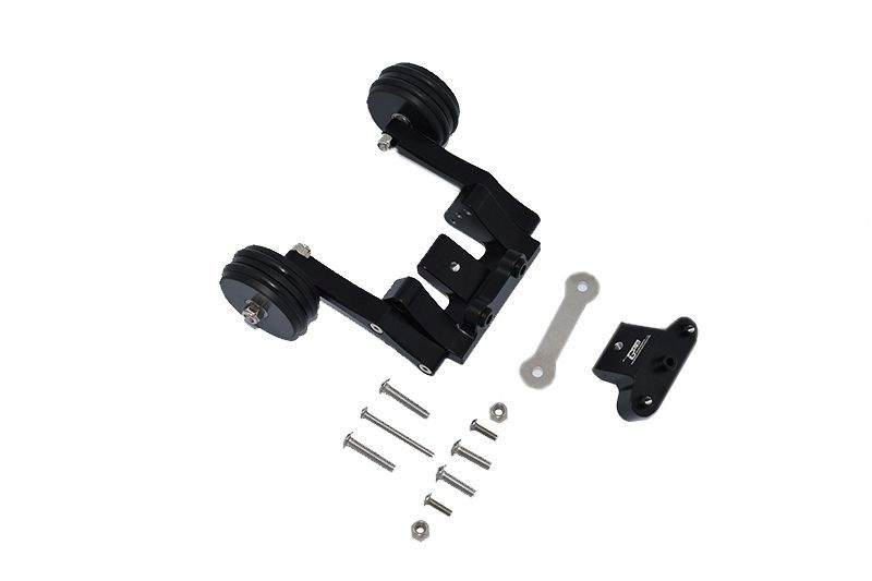 GPM Alu Wheeliebar hinten schwarz Traxxas Hoss