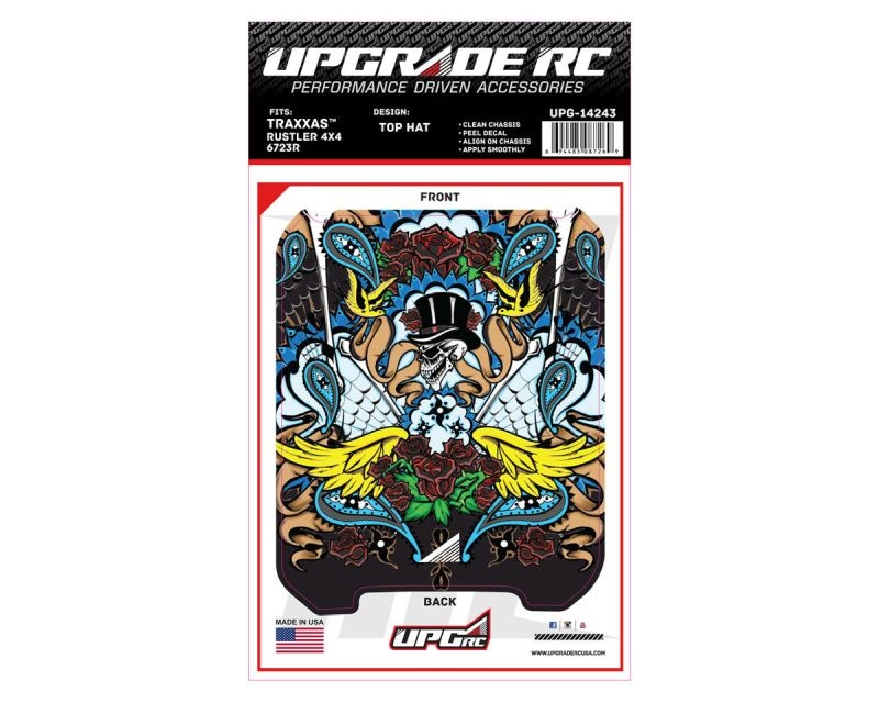 Upgrade RC Chassis Protector for Traxxas Rustler 4x4 (TopHat) (1)