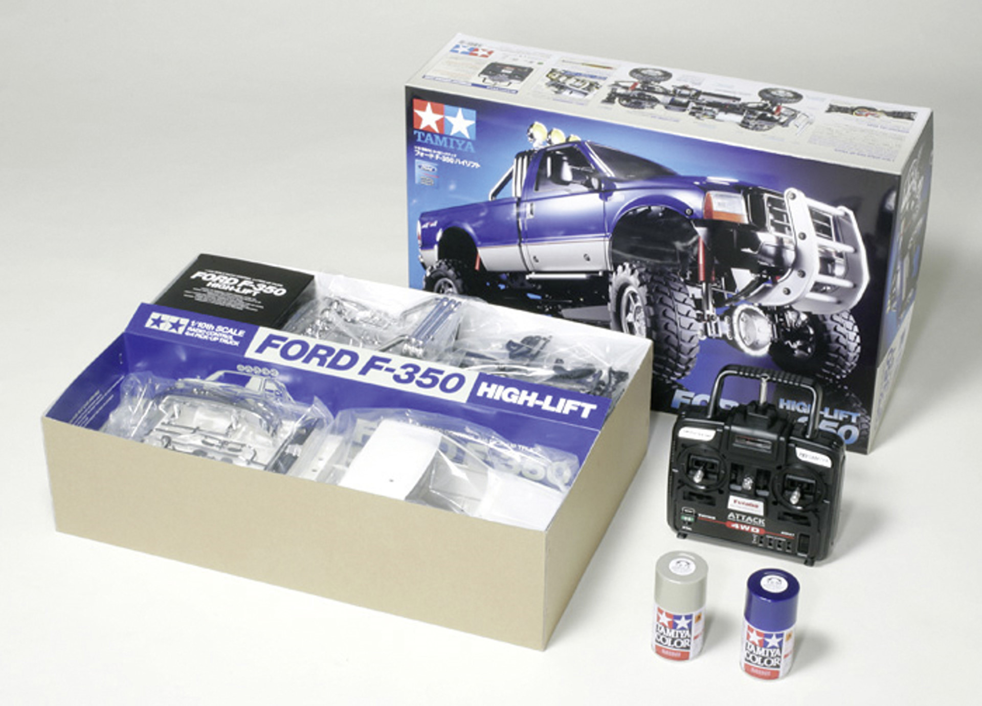 Tamiya 58372 1:10 RC Ford F-350 HighLift 4x4 3-Gang 300058372