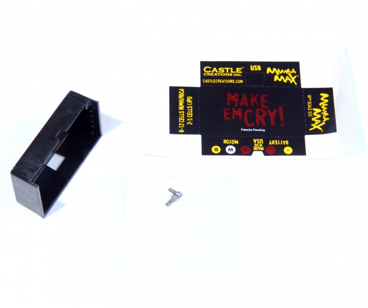 Castle ESC Gehäuse Mamba Max ESC (Gehäuse & Schrauben) 011-0003-00