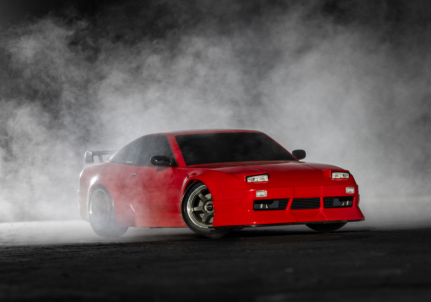 Traxxas 4-TEC Nissan 240SX rot 1/10 Drift RTR Brushed ohne Akku/Ladegerät 105247-4-RED - Abbildung 12