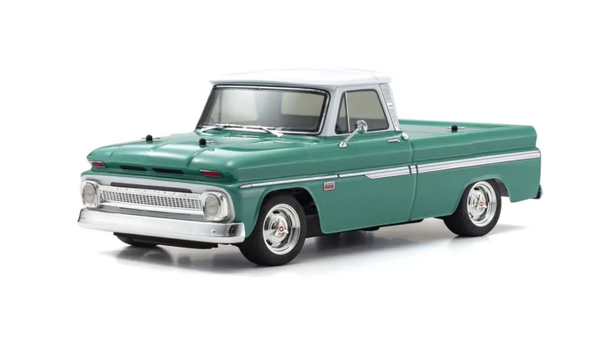 Kyosho FAZER MK2 (L) Chevy C10 Fleetside Pickup 1966 1:10 Readyset 34435