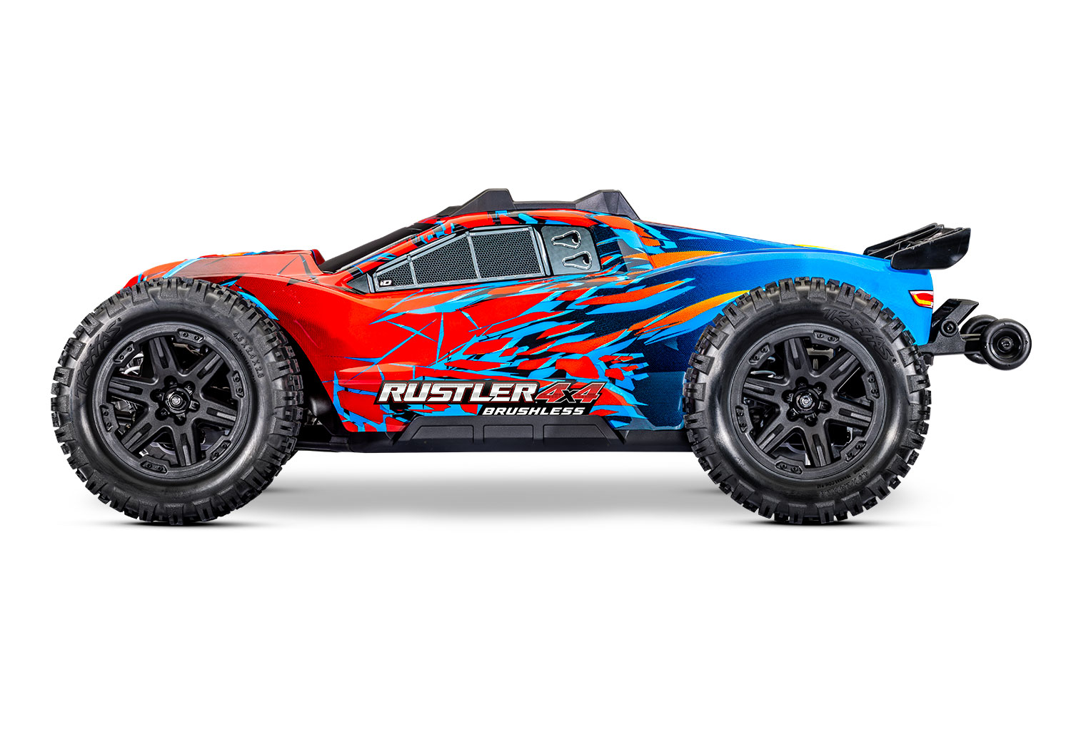 Traxxas Rustler 4x4 VX3 Brushless Stadium Truck Rot 67464-4 - Abbildung 3