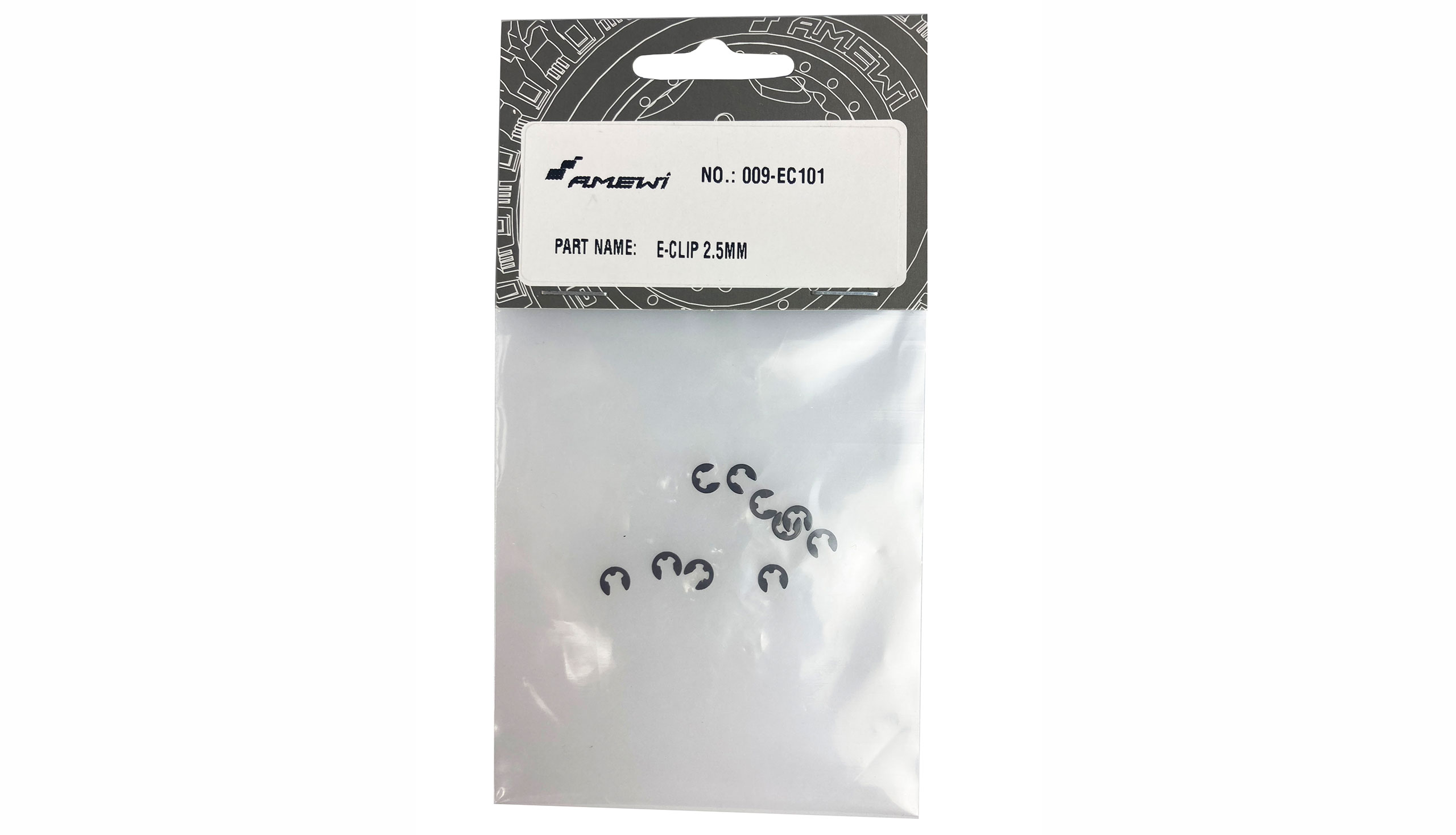 Amewi E-CLIP(2.5MM) 10pcs EVO-X 6000 EC101 EC101
