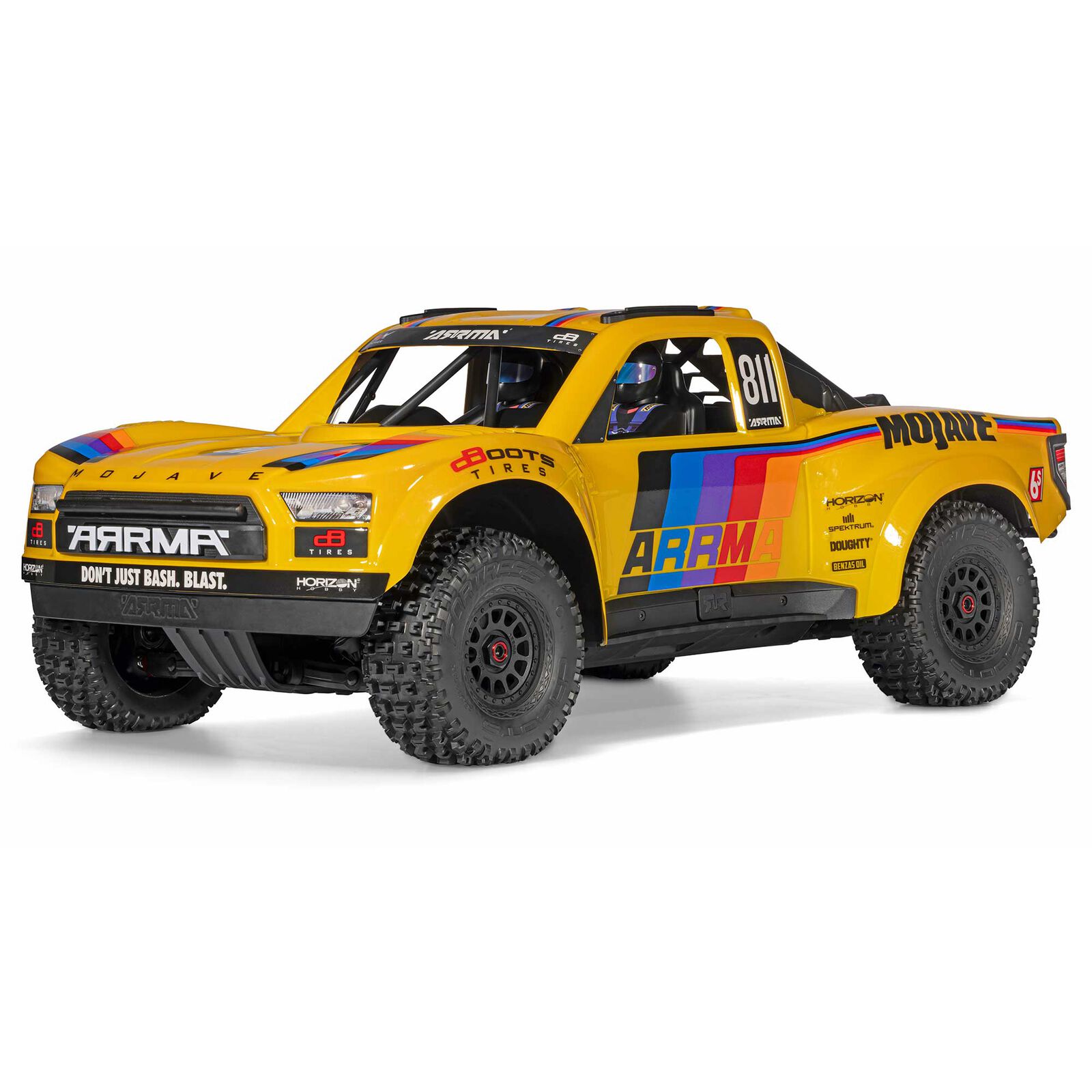 ARRMA Limited Edition 1/7 MOJAVE 6S 4X4 RTR Brushless Desert Truck, Yellow - Abbildung 1