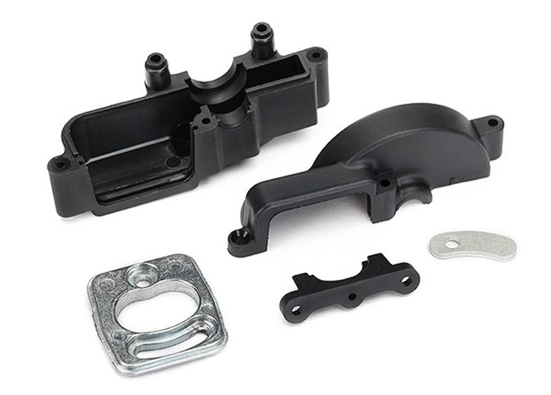 Traxxas Gearbox housing/ motor plate 7590X