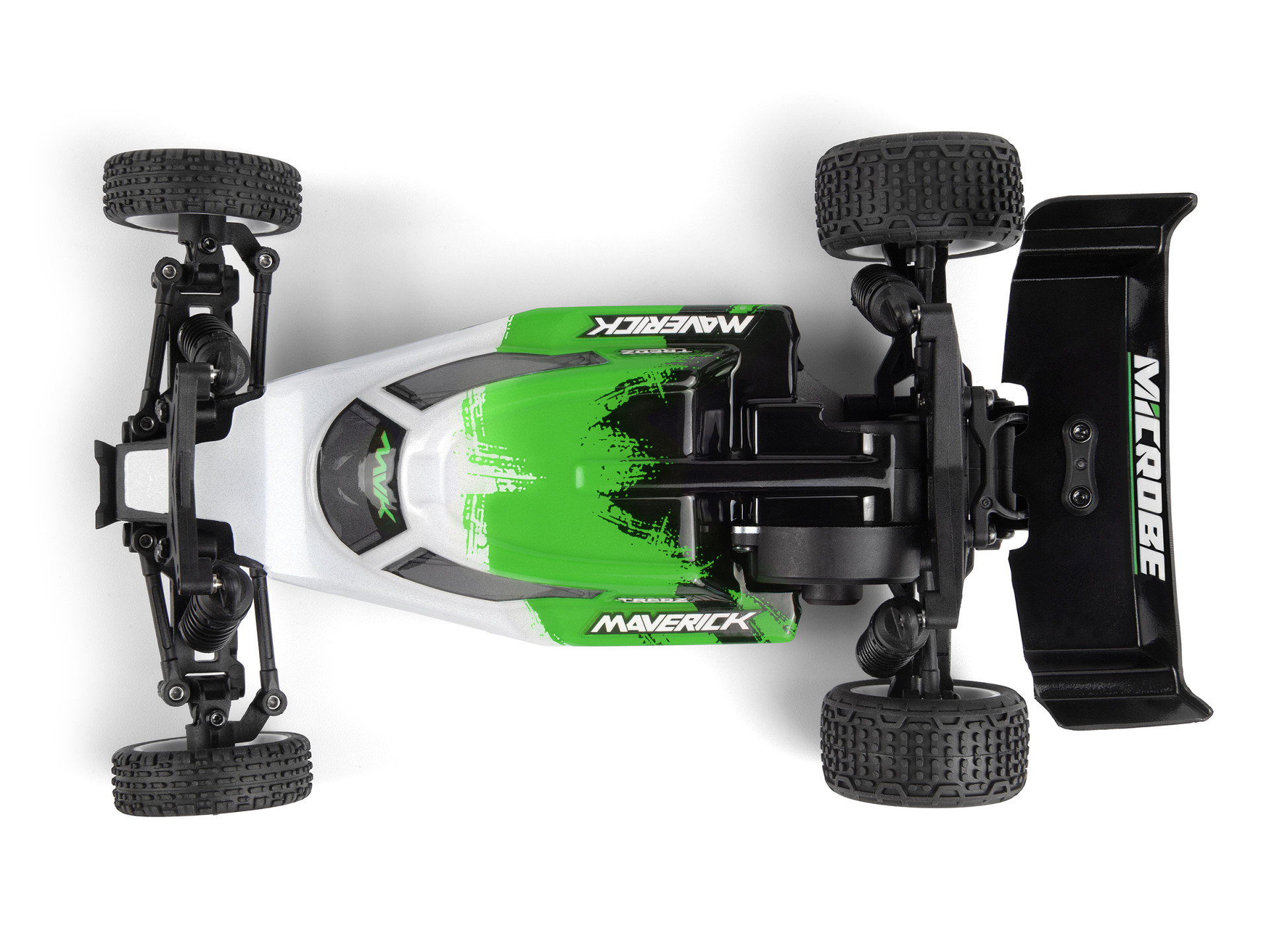 Maverick Microbe 1/24 4WD Mini Elektro Buggy Grün 150803 - Abbildung 2