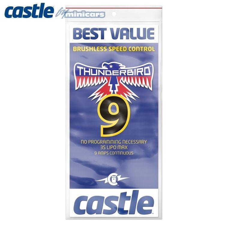 Castle Thunderbird 9A, 15V BEC SPORT AIR BL ESC* 010-0057-00