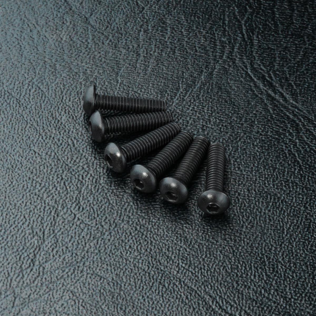 110064 Rundkopfschraube Innensechskant M2.5x10mm (6 Stück)