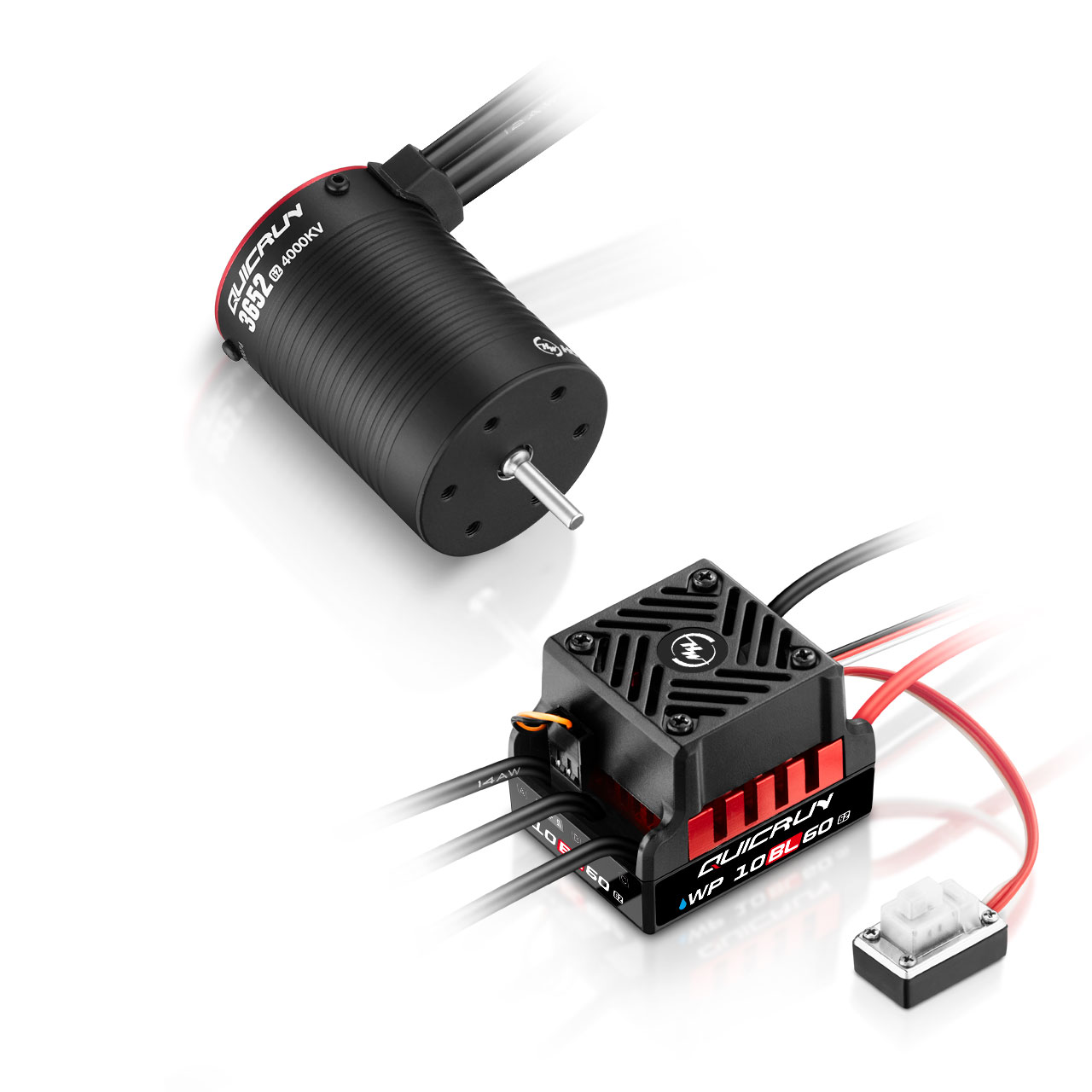 Hobbywing Combo WP10BL60 G2 3652SL 4000kV G2 Sensorless 38020397