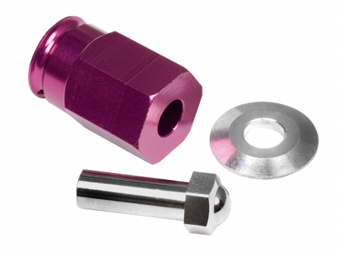 HPI Radmitnehmer breit Alu (24mm Breit/Lila/Wk/MT2) 88055