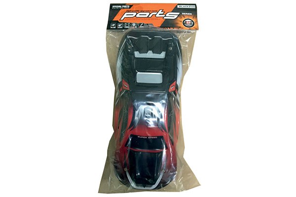 BLACKZON 1508 Car Shell red 534471