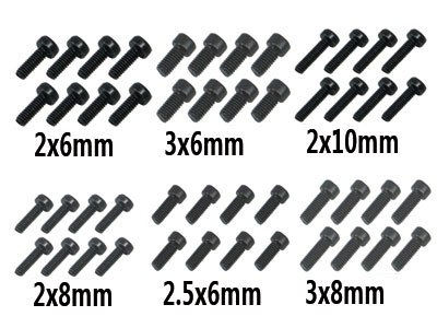 Amewi socket cup screw set Apache/Surpass Wild W05009