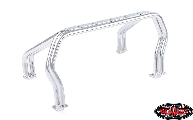 RC4WD Doppel-Stahlrohr Rack silber chrom Z-X0003