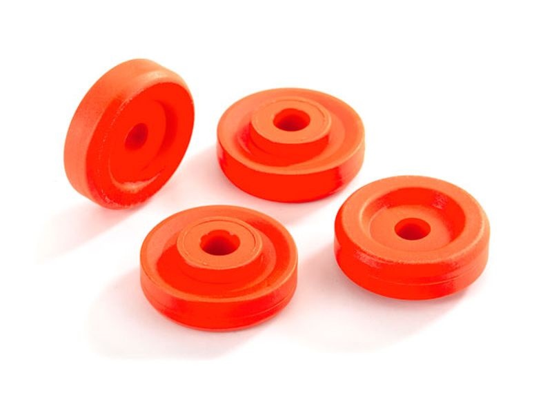 Traxxas Felgen-Scheiben orange (4) 8957T