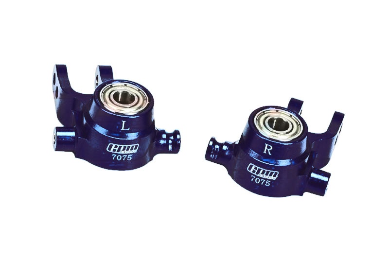 GPM Aluminium Lenkhebel vorn eloxiert schwarz TRX Slash, Stampede, Rustler, Hoss, Rally 4x4 SLA021NBK