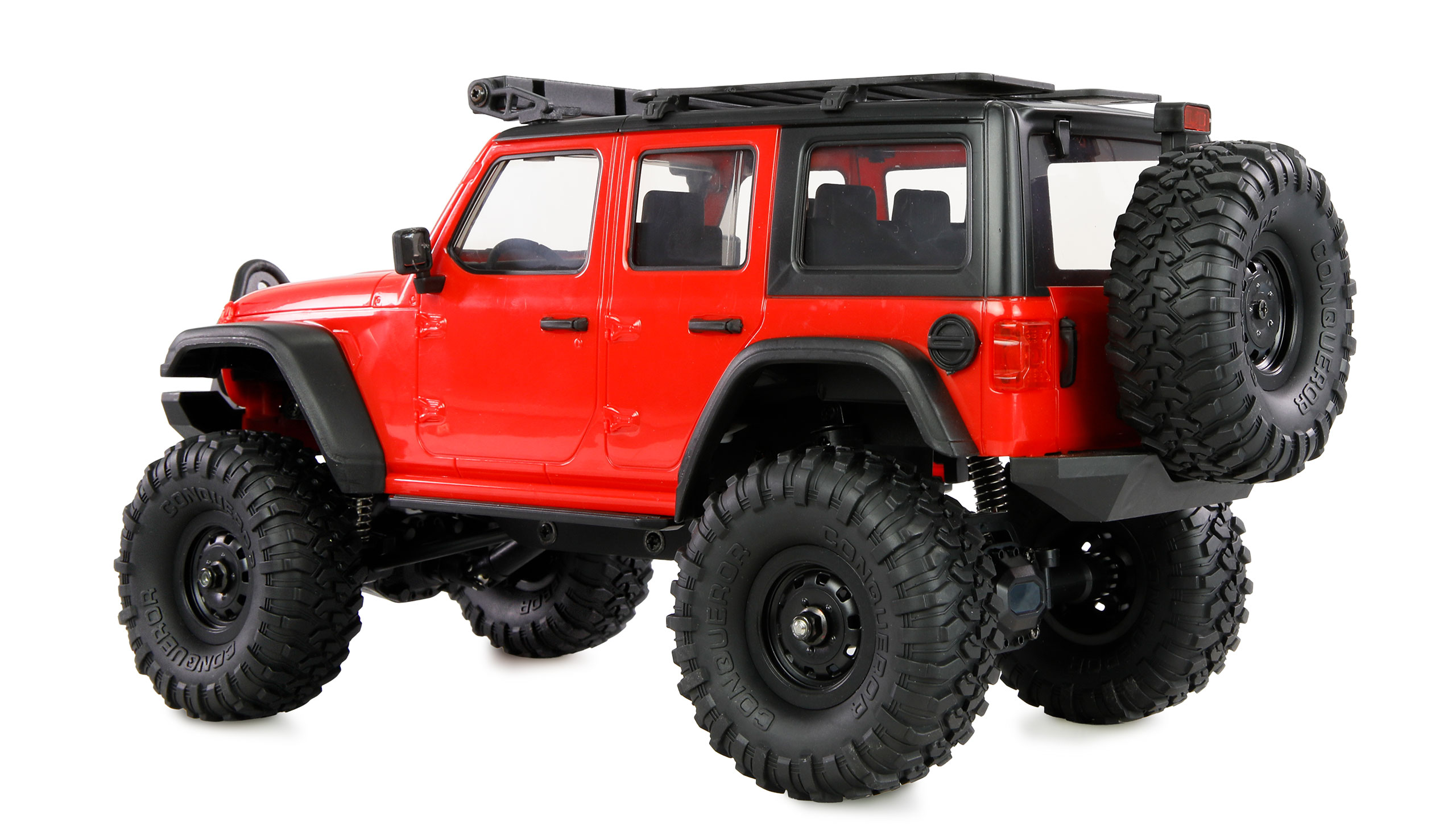 Amewi AMXRock Mini-Crosstrail Scale Crawler 4WD 1:16 RTR rot 22721