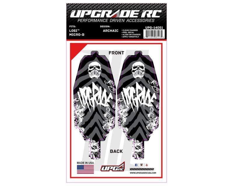 Upgrade RC Chassis Protector for Losi Micro-B (Archaic) (2)