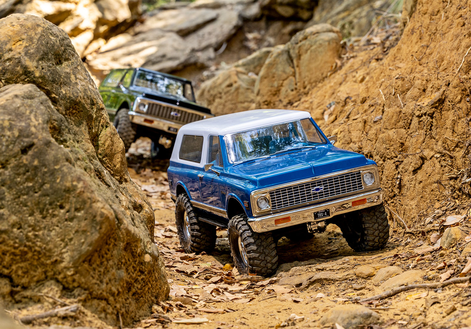 Traxxas TRX-4 72 Chevy Blazer blau mit Interior 1/10 Crawler RTR 91076-4-BLUE - Abbildung 9