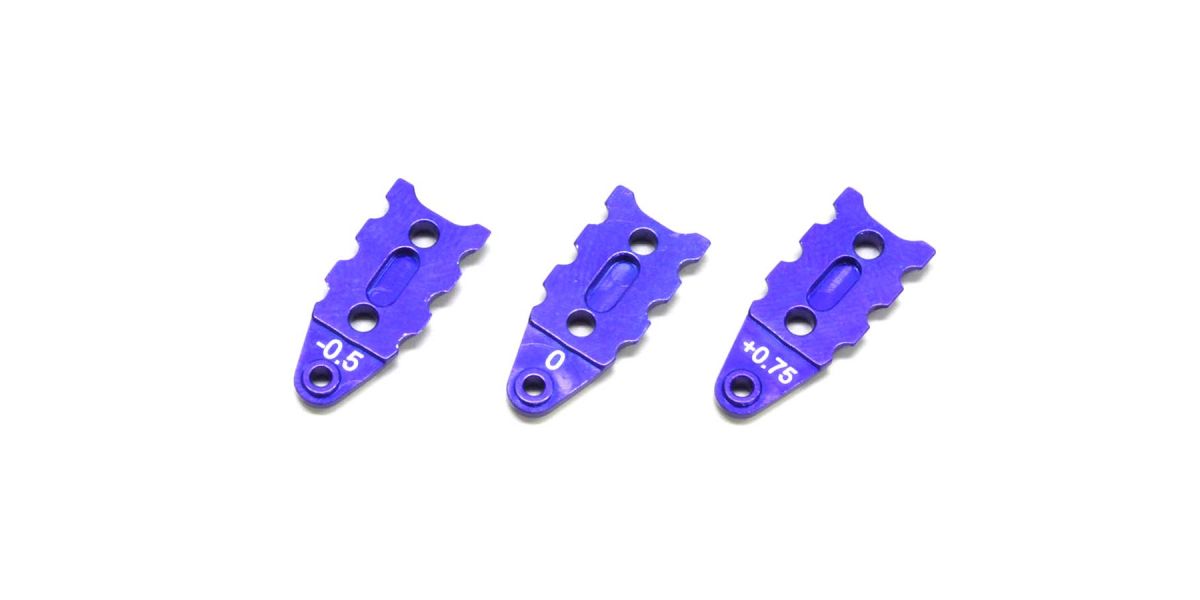 Kyosho Aufhaengungsplattehalterung R246 Mini-Z MR03 (0.5-0-0.75mm) R246-1321B