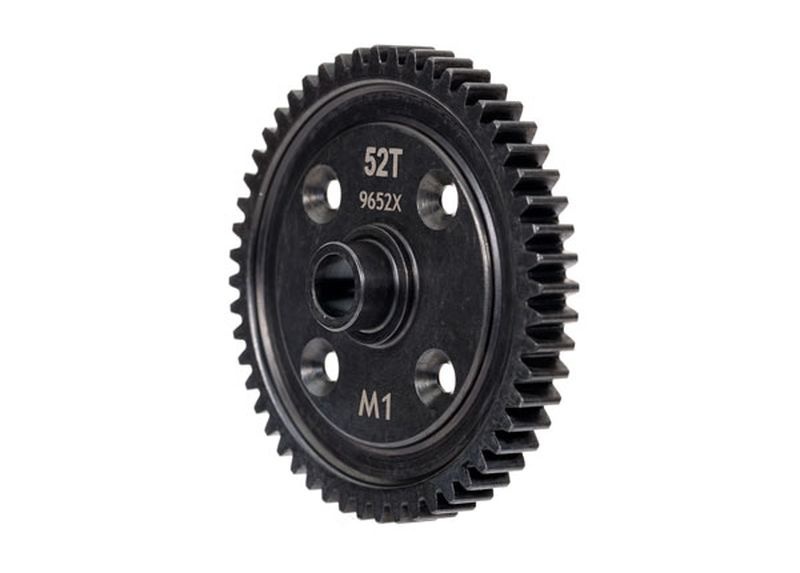 Traxxas Hauptzahnrad Stahl maschinell 52Z (Modul 1.0) Sledge 9652X