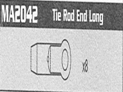 Amewi MA2042 Tie Rod end Long Raptor MA2042