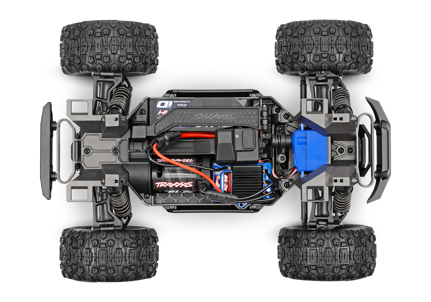 Traxxas MINI-MAXX 4WD BL-2S Brushless Grün, HD-Teile, mit Akku/Lader 107154-1 - Abbildung 4
