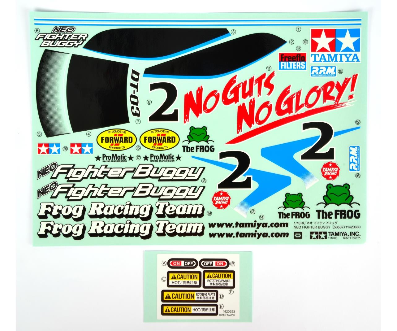 Tamiya 95811 DT03 Sticker Neo Fighter Buggy 319495811