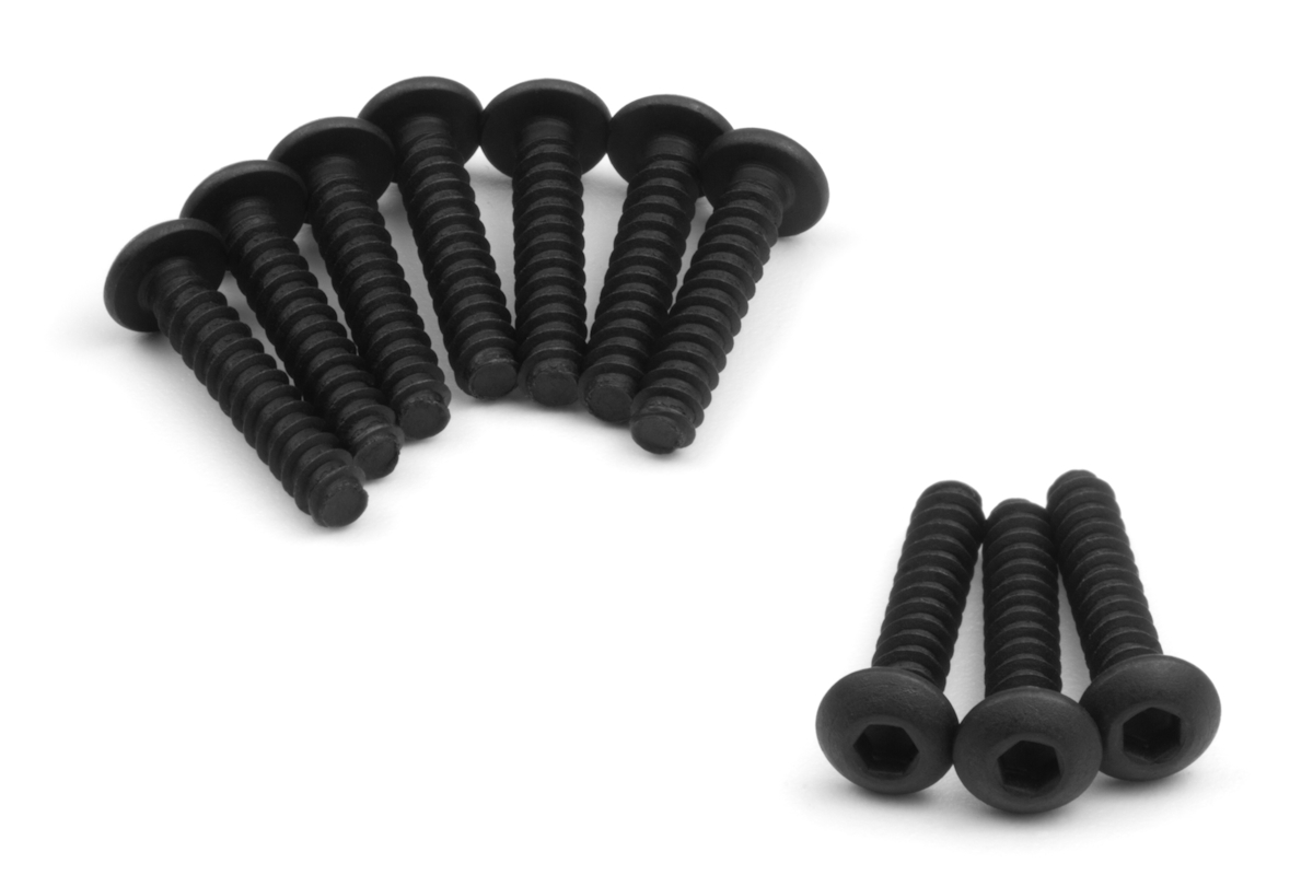 HPI Rundkopfschraube Innensechskant M3x15mm (10 St.) HP160597