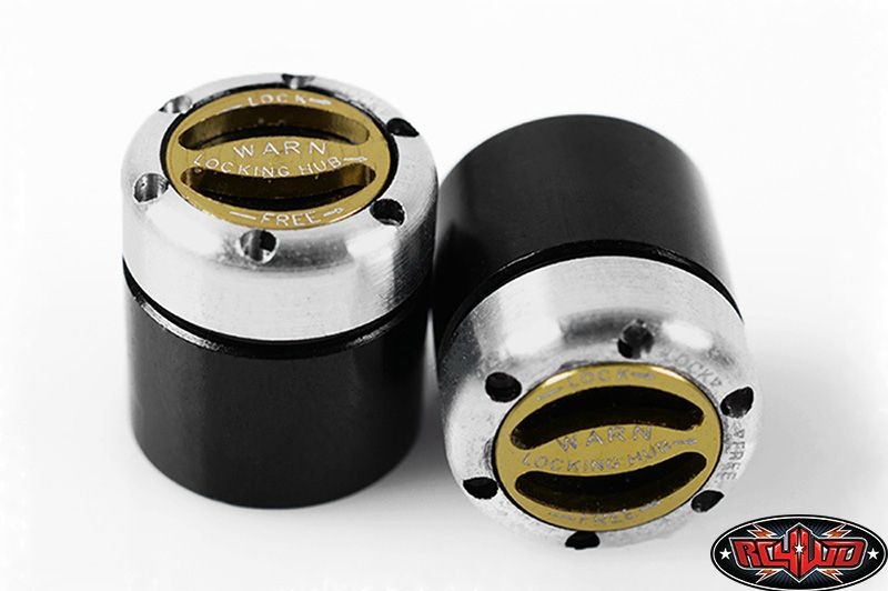 RC4WD 1/8 Warn Scale Manual Locking Hubs Z-S1224