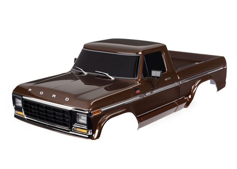 Traxxas Karosserie 1979 Ford F-150 braun mit Anbauteilen 9230-BRWN