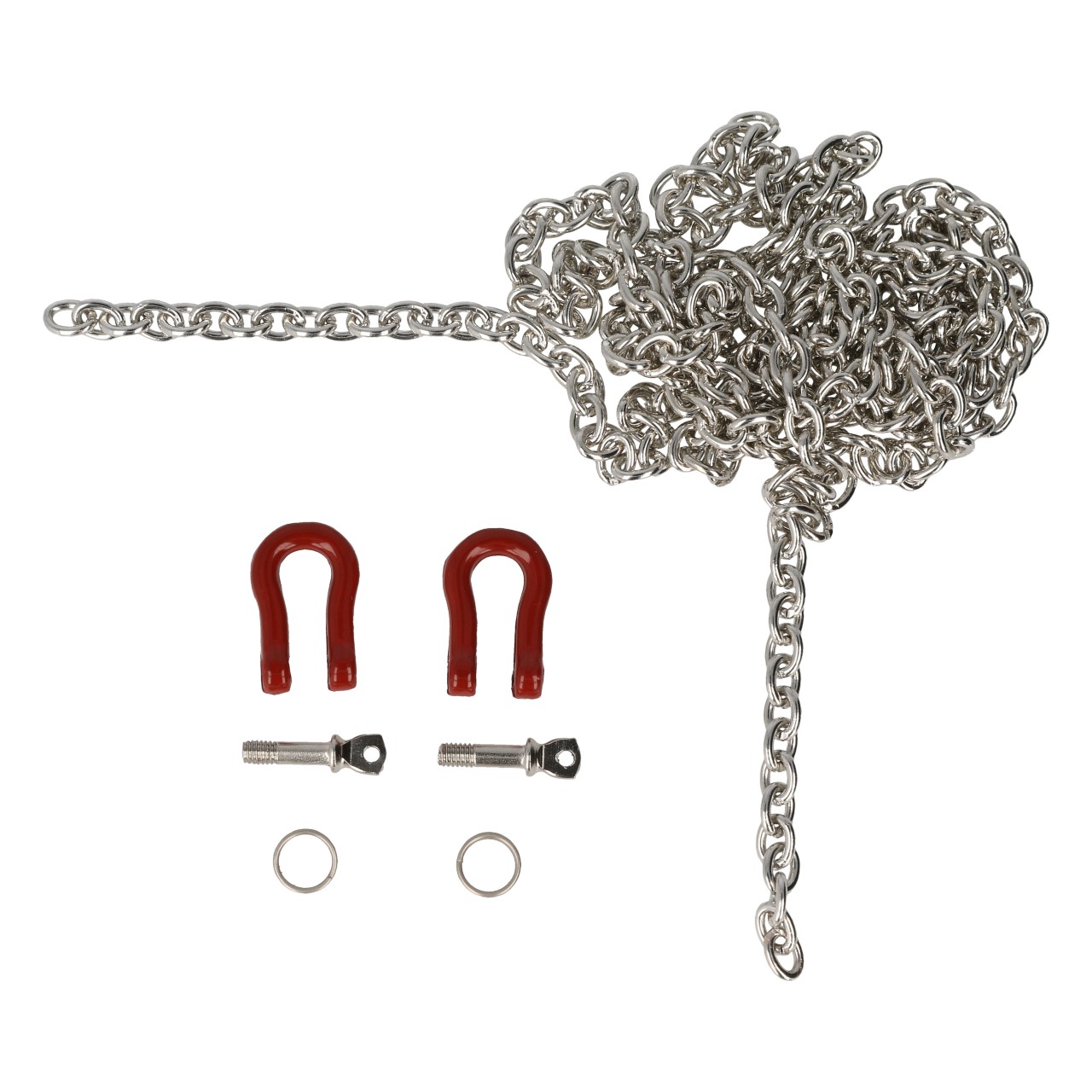 Robitronic Kette silber mit Schäkel R21046