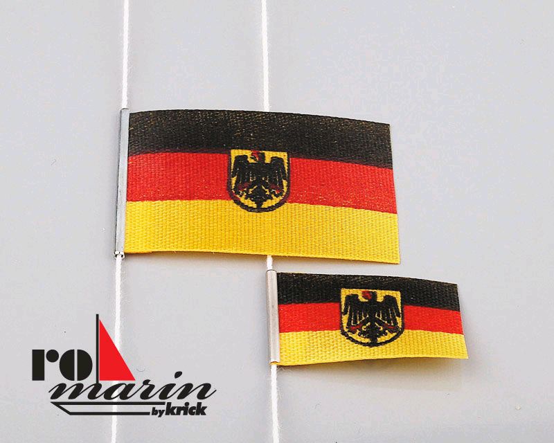 ROMARIN Bundesdienstflaggen 25x40 mm/15x25 mm RO1360