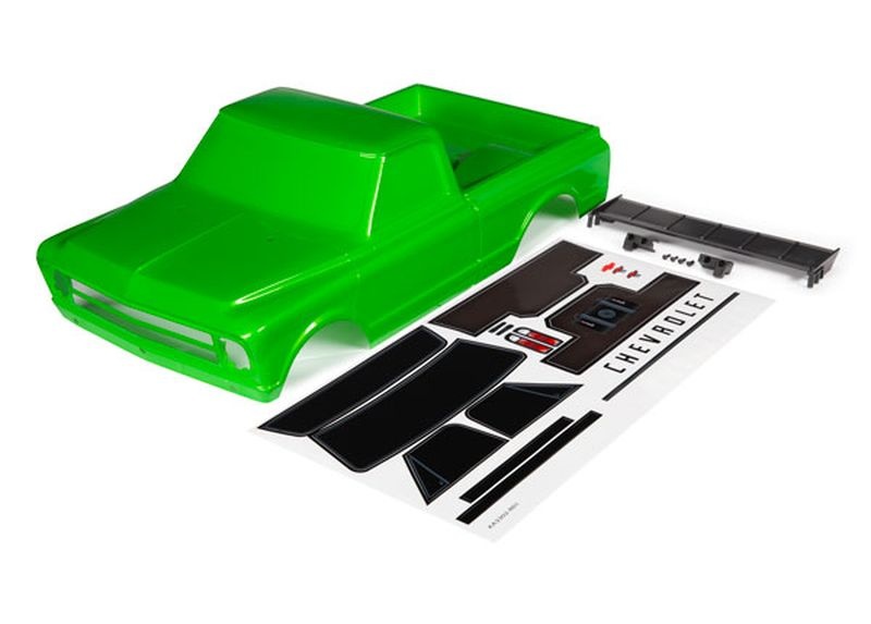 Traxxas Karo Chevrolet C10 grün inkl. Flügel & Aufkleber 9411G - Abbildung 1