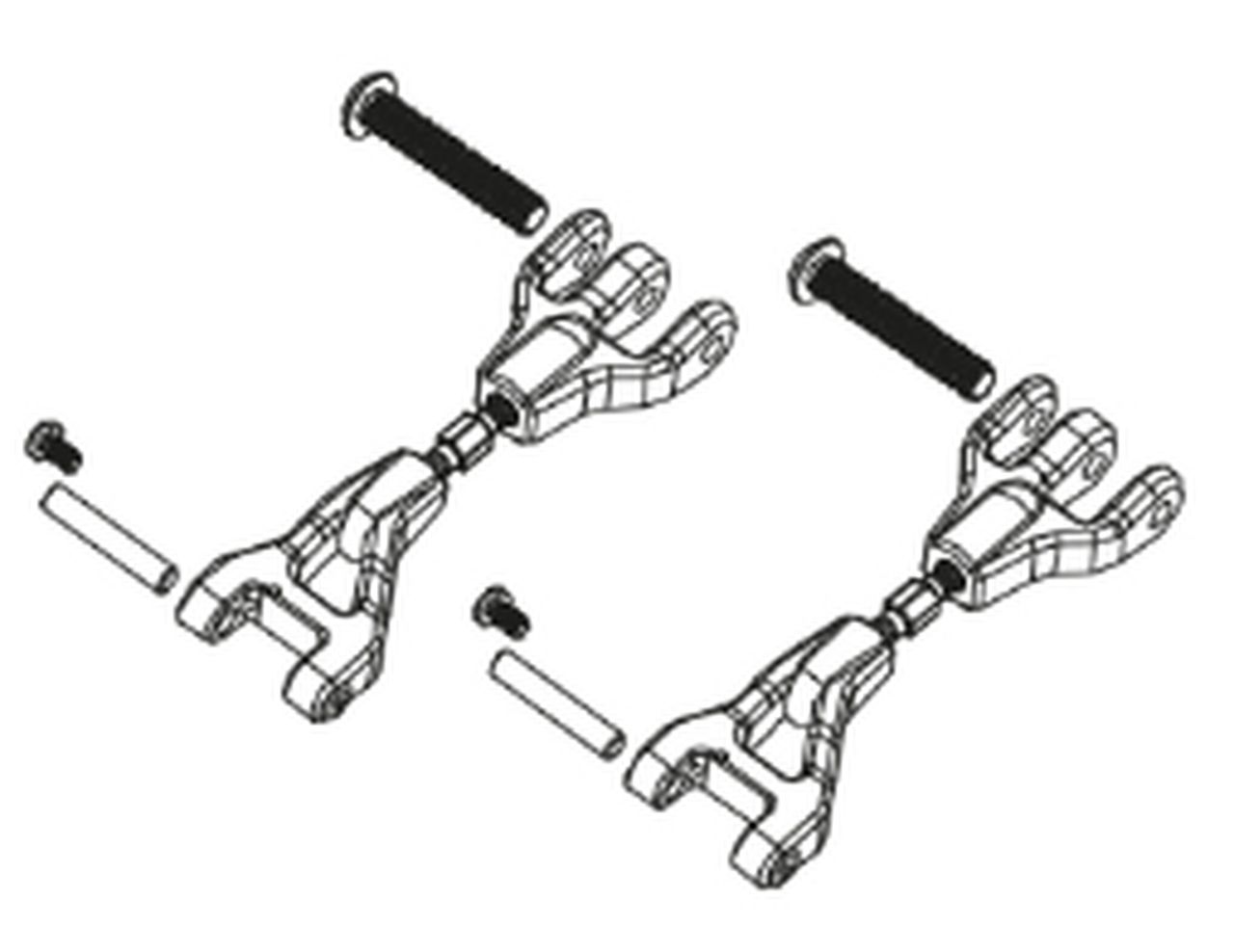 Modster Querlenker oben Dune Racer/Truggy MD10511