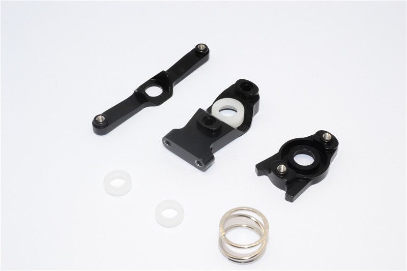GPM Alu Lenk-Set eloxiert schwarz Traxxas 1/16 E-Revo