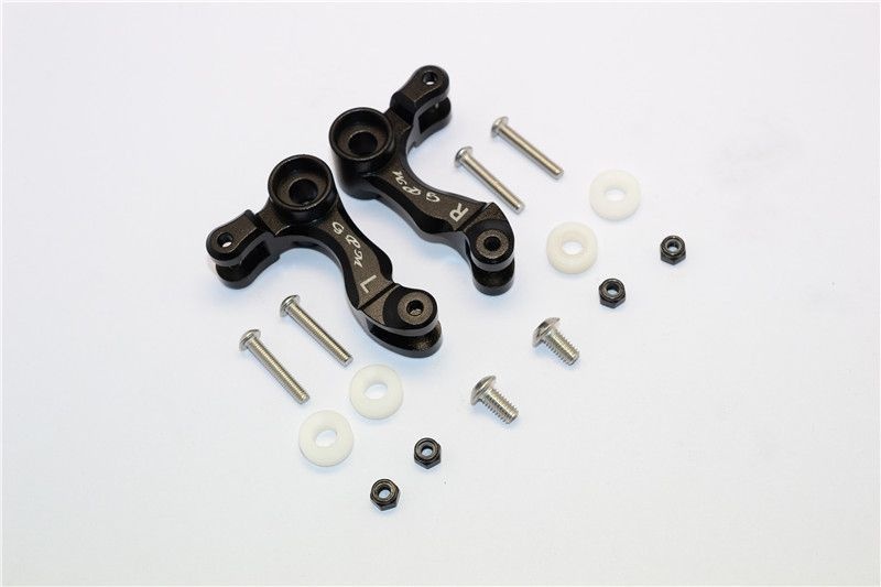 GPM Alu Umlenkhebel vorn schwarz Traxxas 1/10 E-Revo Alt & Revo