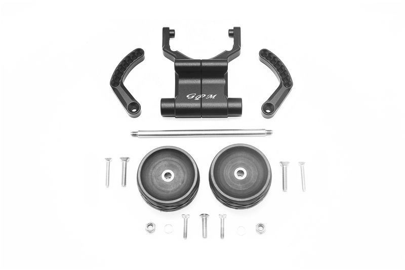 GPM Alu Wheeliebar einstellbar hinten schwarz Traxxas 1/10 E-Revo