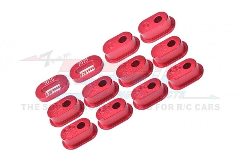 GPM Alu Ketterspanner-Set rot 1/4 PROMOTO-MX MOTORCYCLE RTR FXR-LOS06000/60 MX010R