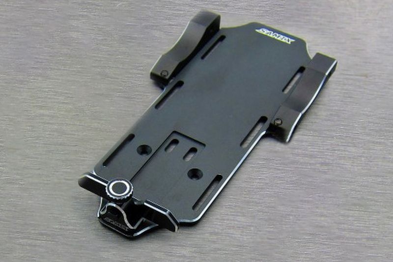 SAMIX Akkuhalterung einstellbar vorn für Axial SCX10-2 SCX2-6035