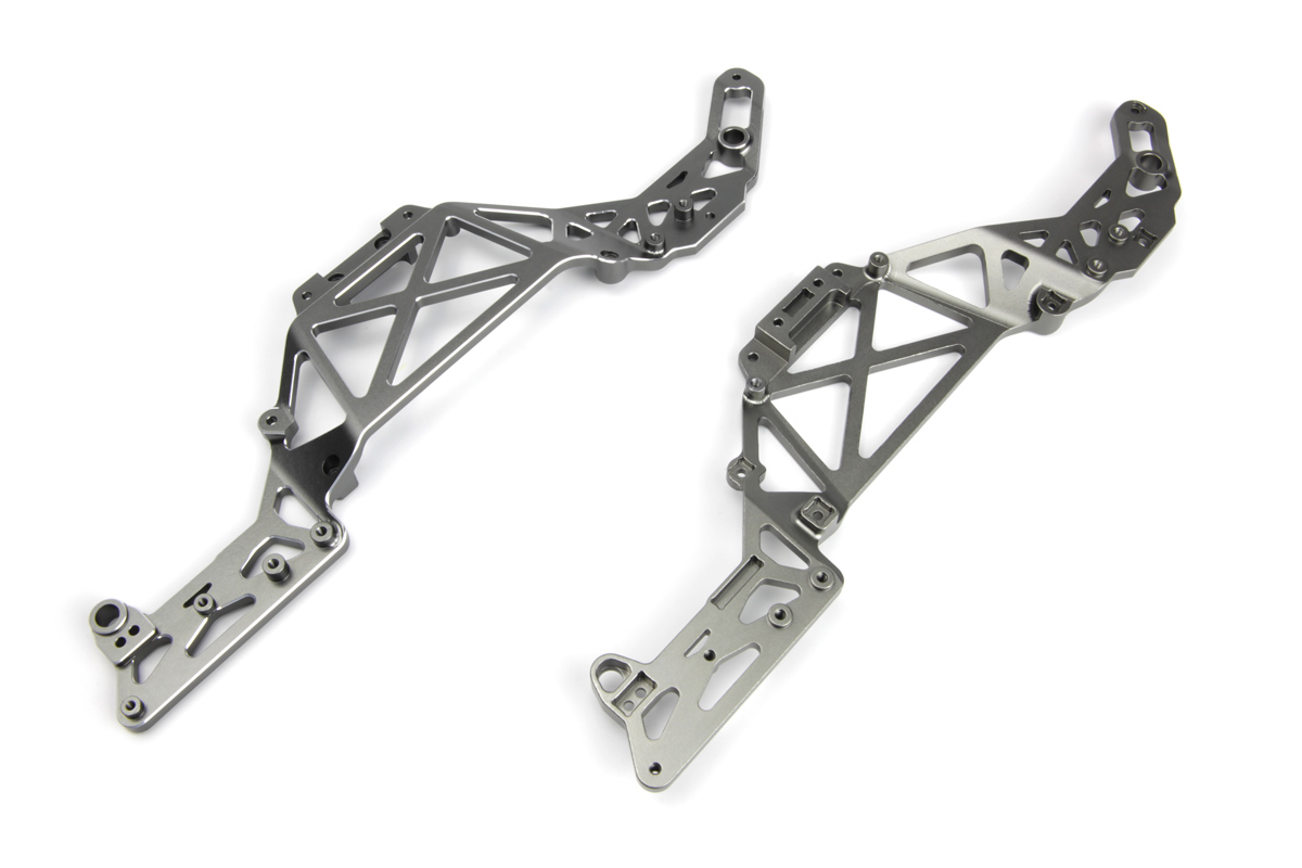 HPI Aluminum Chassis Set (Gunmetal) 161419